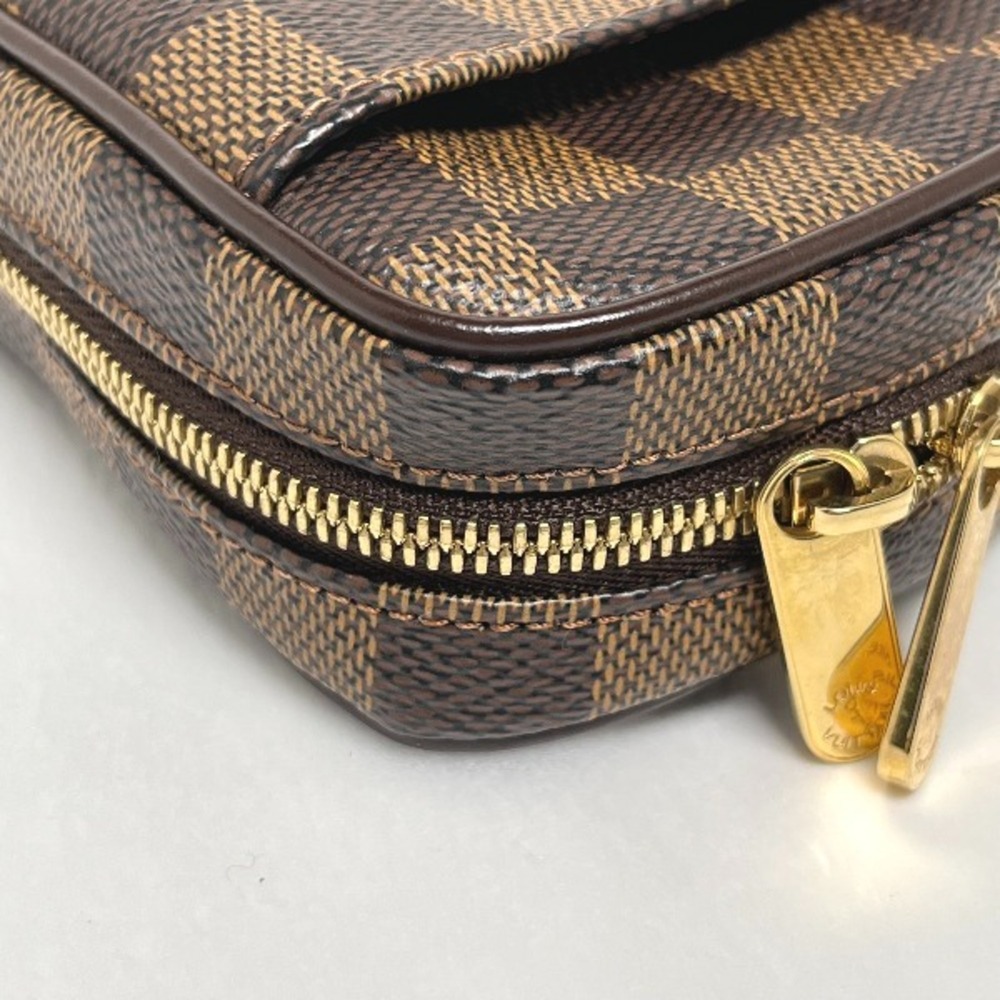 LOUIS VUITTON Authentic Brown Damier Pouch - Picture 5 of 13